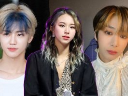 Xu hướng nhuộm tóc mái siêu độc đáo của các idol Hàn Quốc