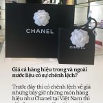Giá cả hàng hiệu trong và ngoài nước